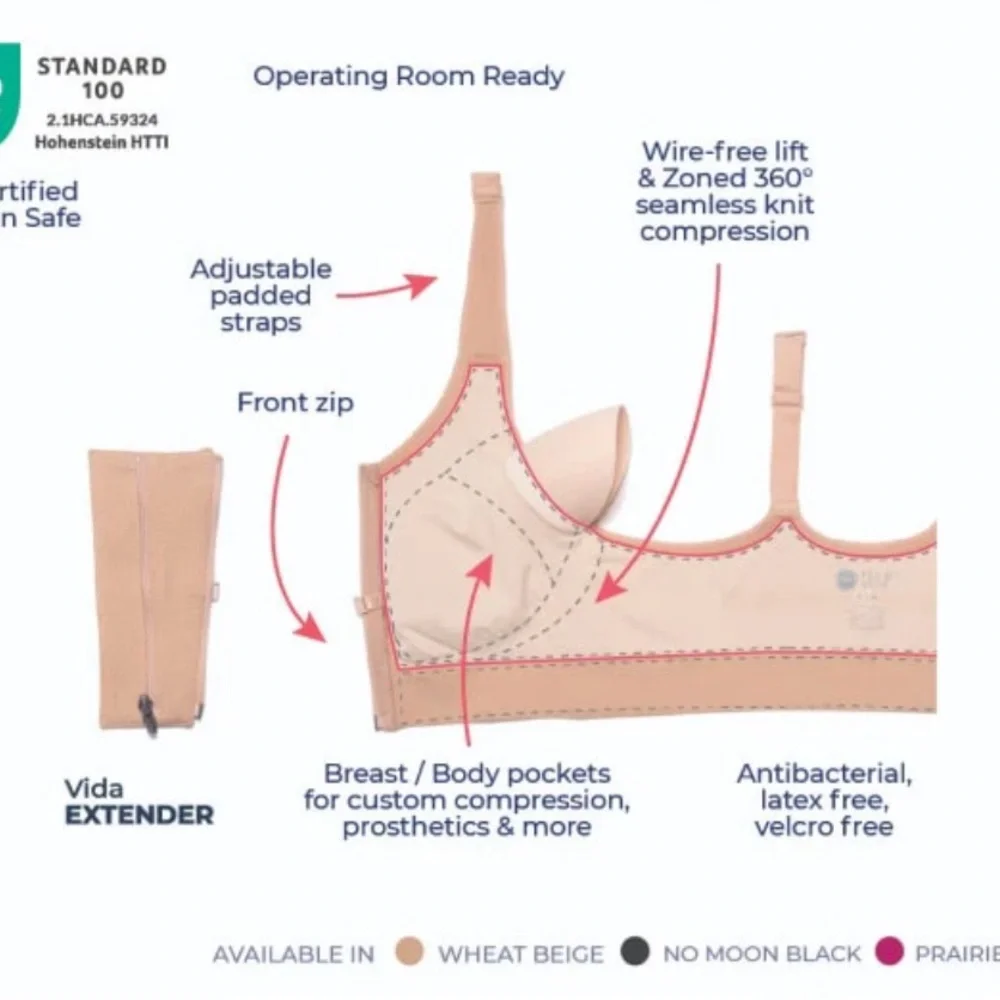 EUC Prairie Wear Hugger Vida Bra - Picture 5 of 9